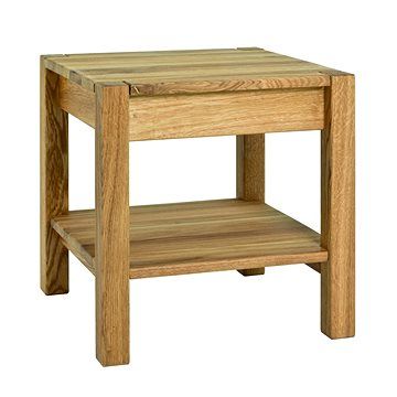 Noční stolek Molk, 43 cm, dub - alza.cz