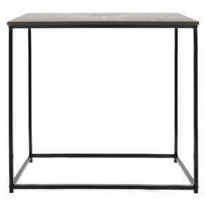 Bílý odkládací stolek Tenzo Mello, 90 x 75 cm - Favi.cz