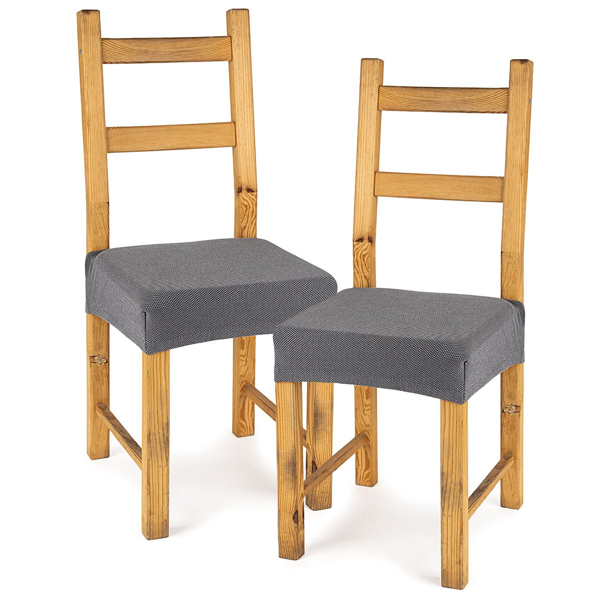 4Home Multielastický potah na sedák na židli Comfort šedá, 40 - 50 cm, sada 2 ks - 4home.cz