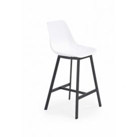 Halmar barová židle H-99 barevné provedení bílá