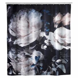 Protiplísňový sprchový závěs PEONY, polyester, Wenko