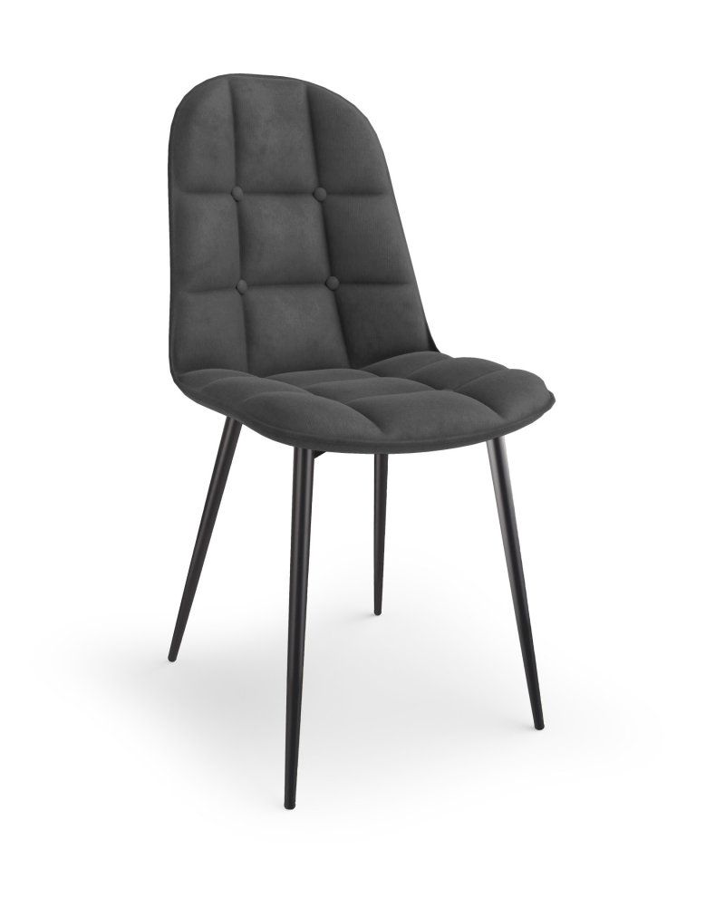 Halmar Jídelní židle K417 - šedá - DEKORHOME.CZ