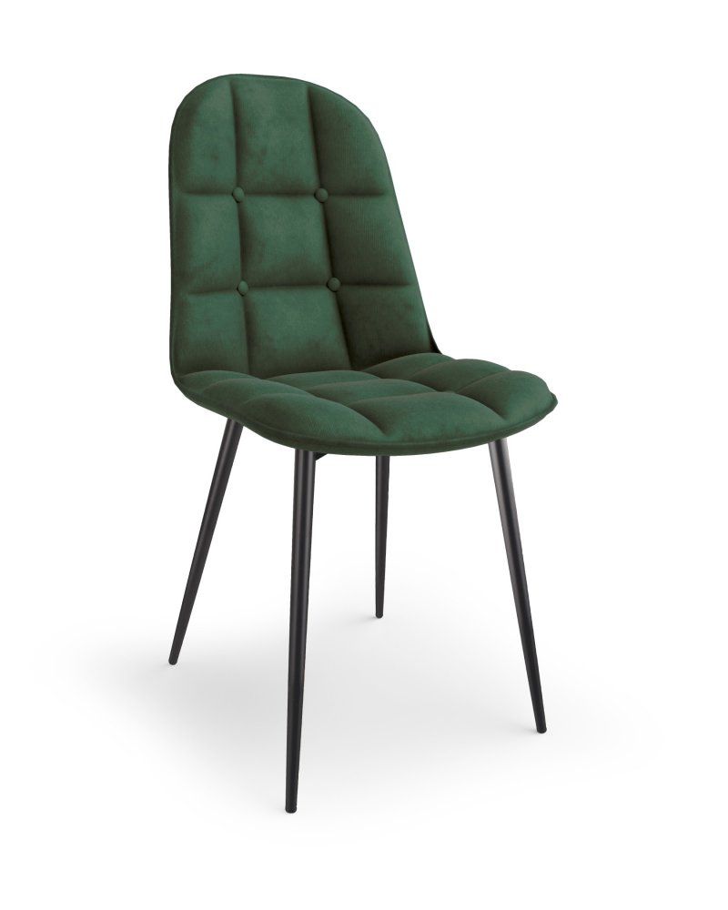 HALMAR Designová židle Brenna tmavě zelená - DEKORHOME.CZ