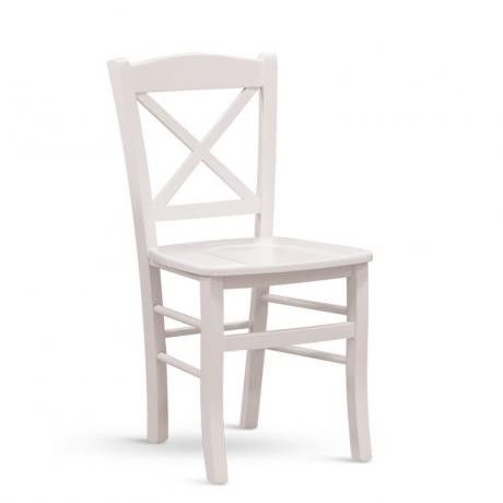 Stima Dřevěná židle Clayton - masiv bílá - ATAN Nábytek