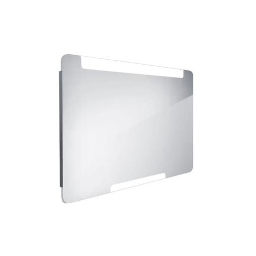 Zrcadlo bez vypínače Nimco 100x70 cm hliník ZP 22004 - FORLIVING
