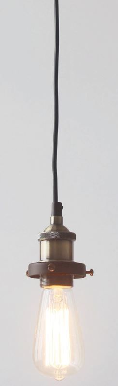 ACA DECOR Kabel s retro objímkou, mosazná barva - STERIXretro