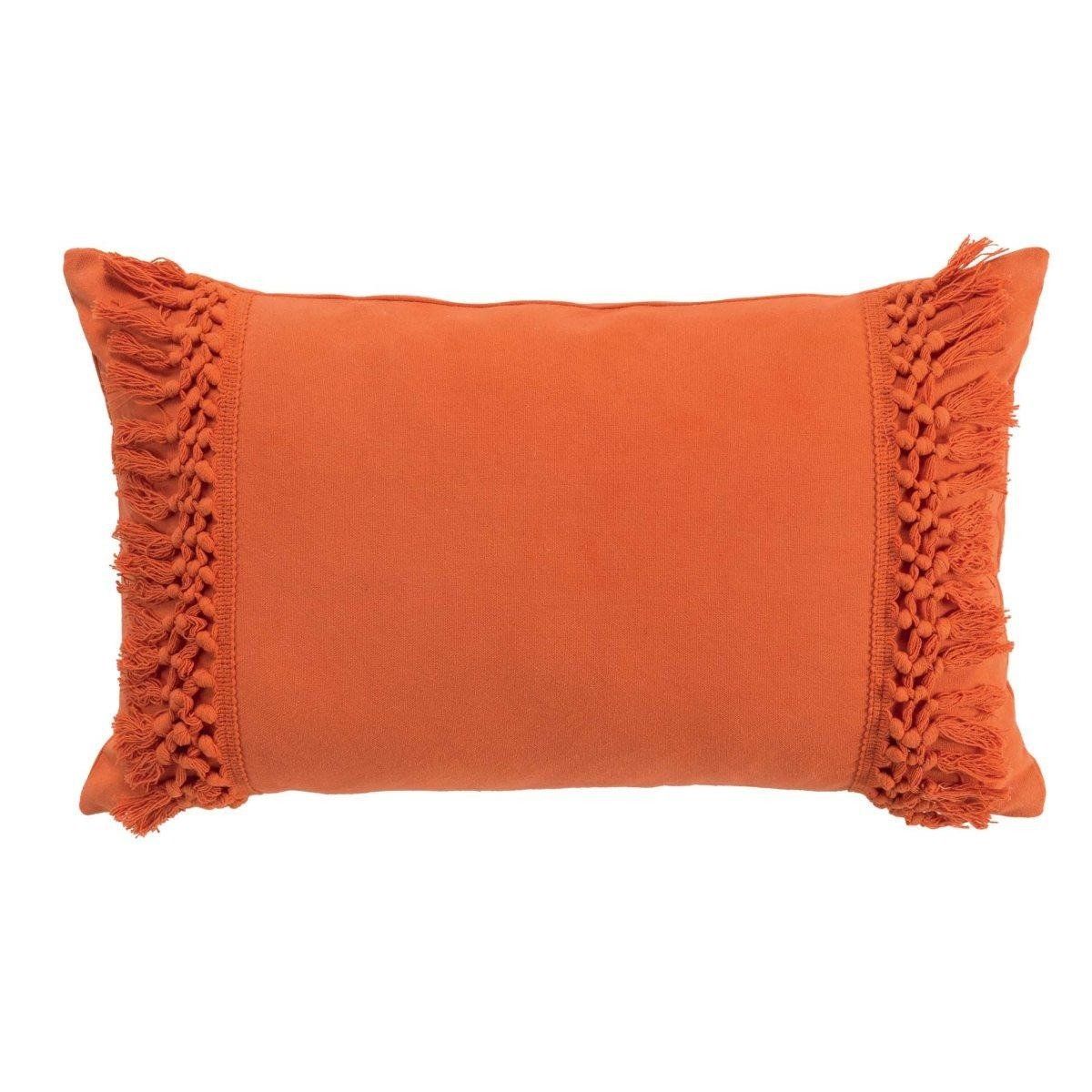 Douceur d\'intérieur Dekorativní polštář SALMA, oranžový, 30 x 50 cm - EMAKO.CZ s.r.o.