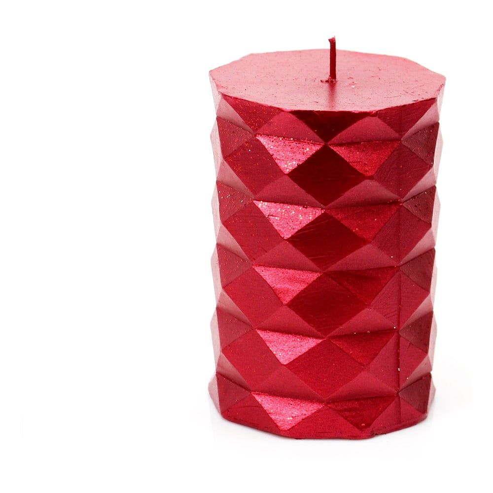 Červená svíčka Unimasa Fashion, výška 10 cm - Bonami.cz