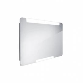 Zrcadlo bez vypínače Nimco 100x70 cm hliník ZP 22004 FORLIVING