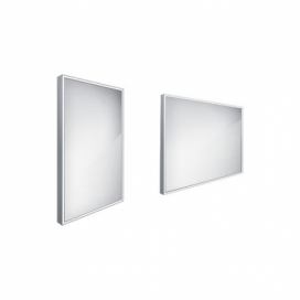 Zrcadlo bez vypínače Nimco 60x40 cm hliník ZP 13000 FORLIVING