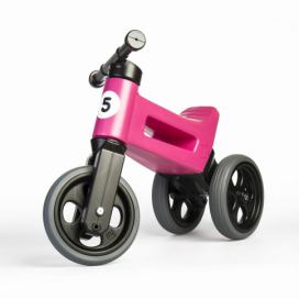 Teddies FUNNY WHEELS růžové 2v1 28/31cm