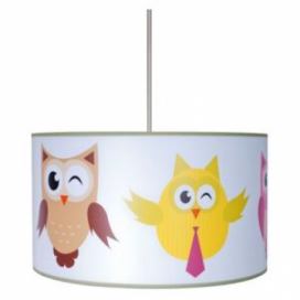 Lampdar Dětský lustr OWLS 1xE27/60W/230V SA0255