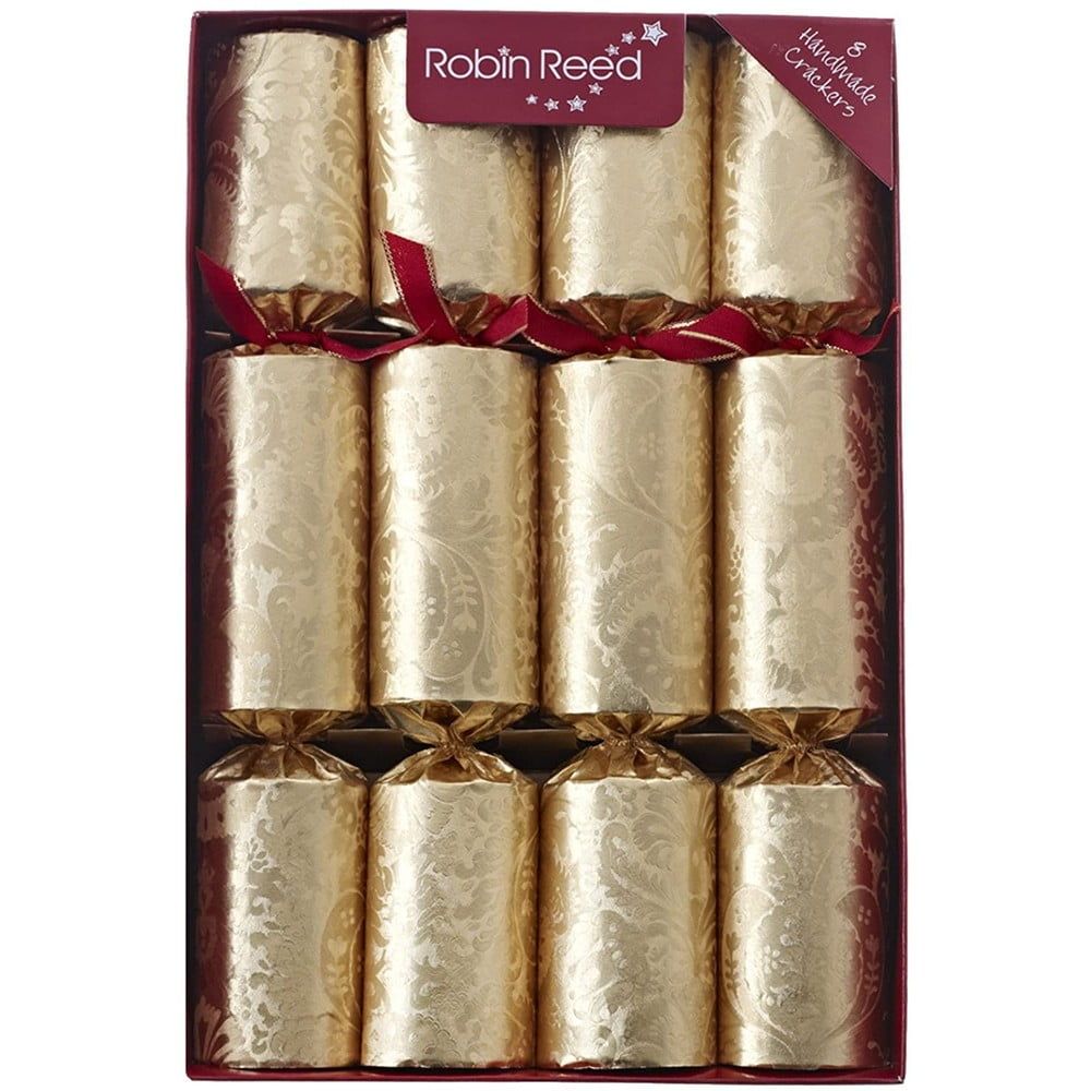 Vánoční crackery v sadě 8 ks Decadence Gold - Robin Reed - Bonami.cz