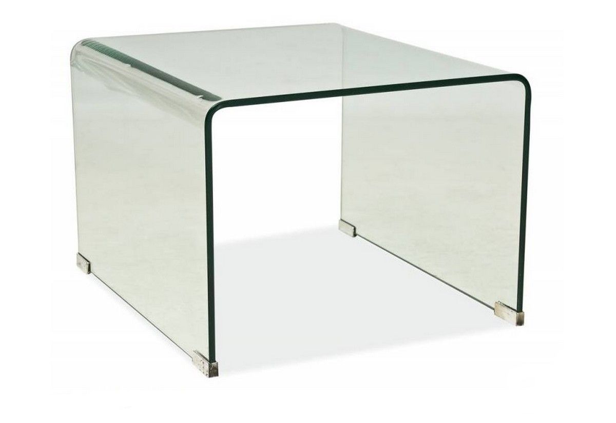 Konferenční stolek DIRET B, 58x38x49, sklo - Expedo s.r.o.
