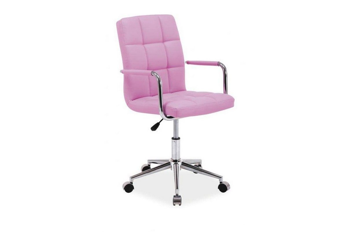 Expedo Dětská židle KEDE Q-022, 51x87-97x40, růžová ekokůže - Expedo s.r.o.
