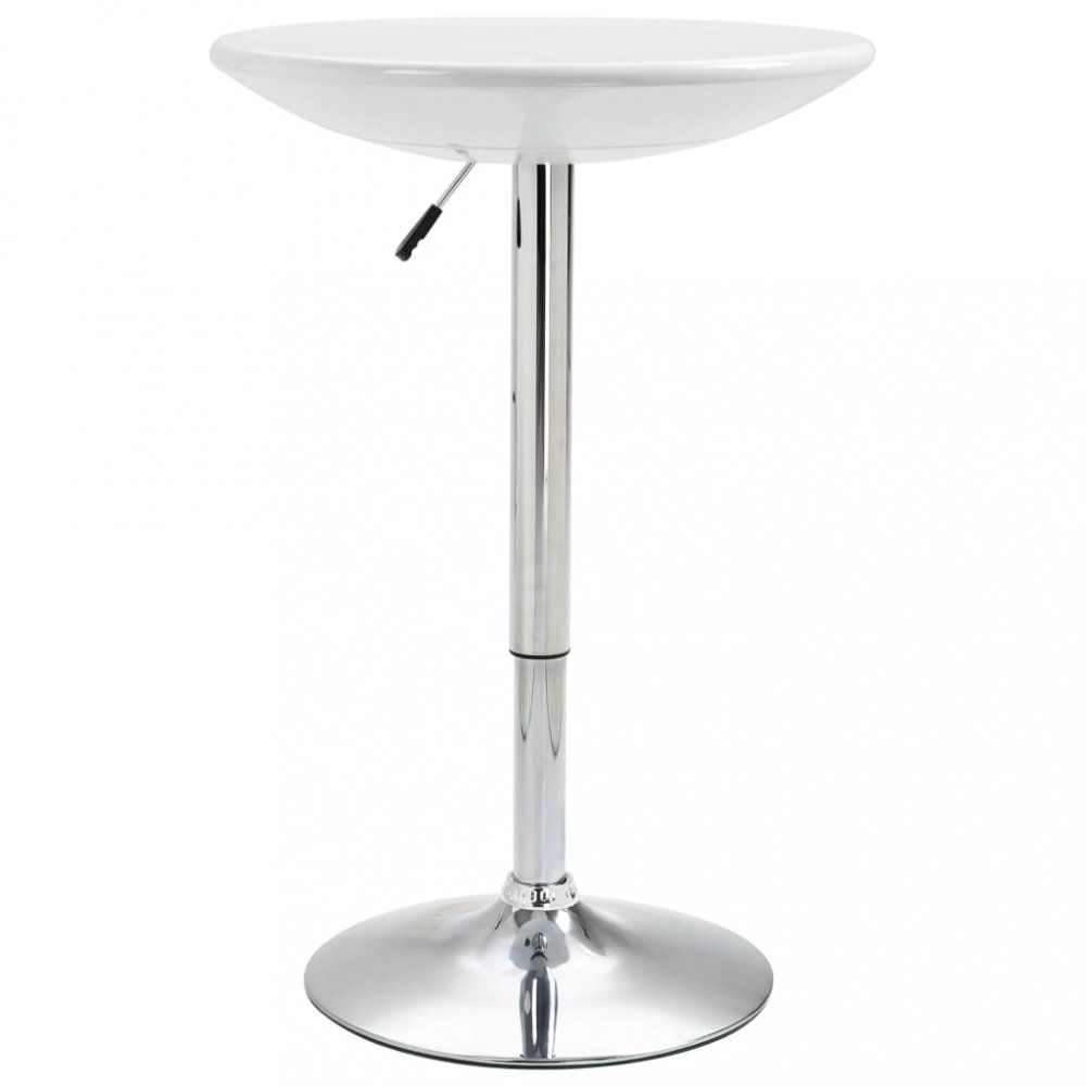 Barový stůl Ø 60 cm Dekorhome Bílá - DEKORHOME.CZ