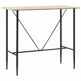 Barový stůl 120x60 cm Dekorhome Dub