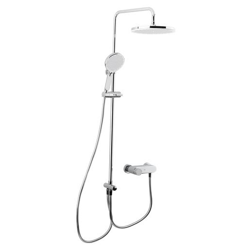 Sprchový systém SAT s pákovou baterií bílá/chrom SATBSETSK1 - Siko - koupelny - kuchyně
