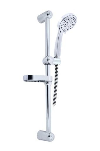 Sprchový set RAV SLEZÁK s držákem sprchy a sprchovou hadicí chrom SK0005 - Siko - koupelny - kuchyně