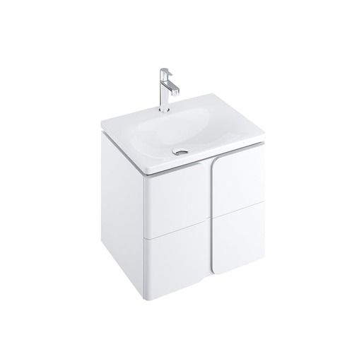Koupelnová skříňka pod desku Ravak Balance 50x50x46 cm Bílá lesk X000001364 - Siko - koupelny - kuchyně