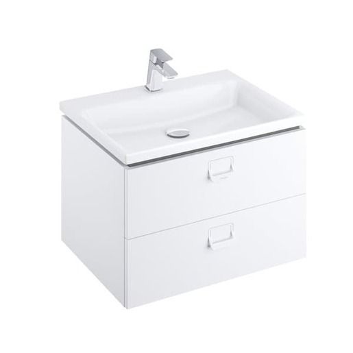 Koupelnová skříňka pod desku Ravak Comfort 80x50x46 cm Bílá lesk X000001378 - Siko - koupelny - kuchyně