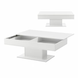 [en.casa] Konferenční stolek LÜNEN ABTC-6502 bílý