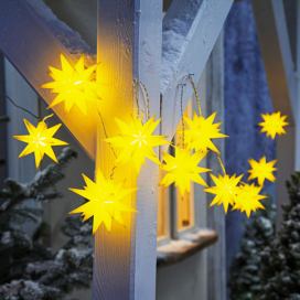 Weltbild LED Řetěz Vánoční hvězda, žlutá 776404
