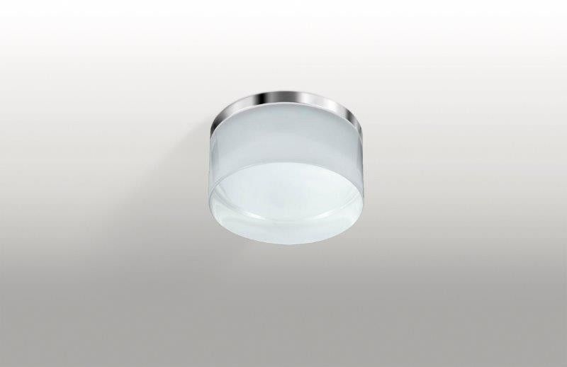 Azzardo AZ2775 LED přisazené stropní bodové svítidlo Linz 1x5W | 420lm | 4000K | IP44 - chrom, bílá - Dekolamp s.r.o.