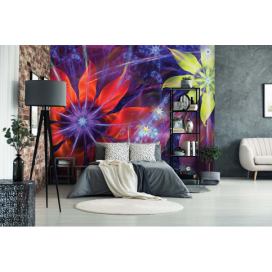 Malvis Tapeta abstraktní květy Vel. (šířka x výška): 144 x 105 cm