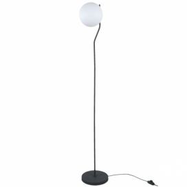 Italux FL-3300-1-BK stojací svítidlo Carimi 1x5W | E27 - černá, bílá