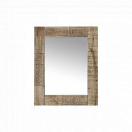Zrcadlo Manu 60x90 z mangového dřeva