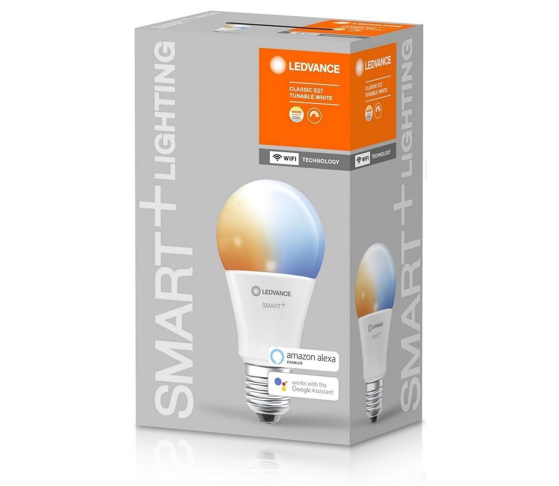 Ledvance LED Stmívatelná žárovka SMART+ E27/9,5W/230V 2700K-6500K - Ledvance  -  Svět-svítidel.cz