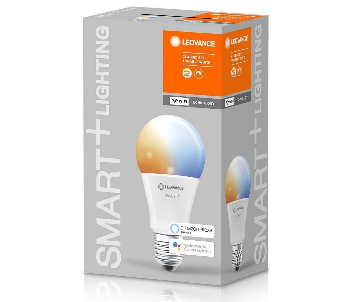 Ledvance LED Stmívatelná žárovka SMART+ E27/9W/230V 2700K-6500K - Ledvance  -  Svět-svítidel.cz