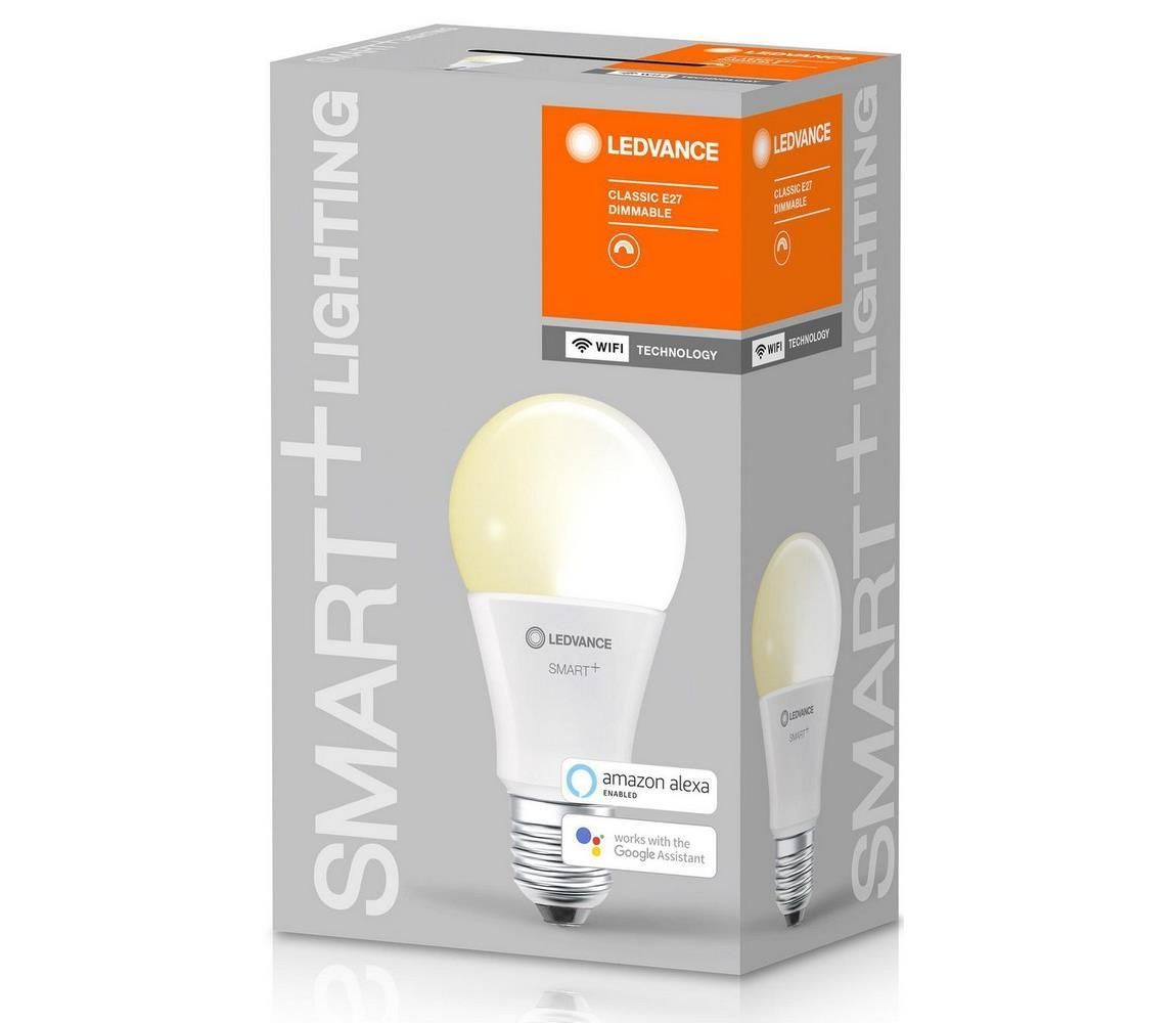 Ledvance LED Stmívatelná žárovka SMART+ E27/9,5W/230V 2700K - Ledvance  -  Svět-svítidel.cz
