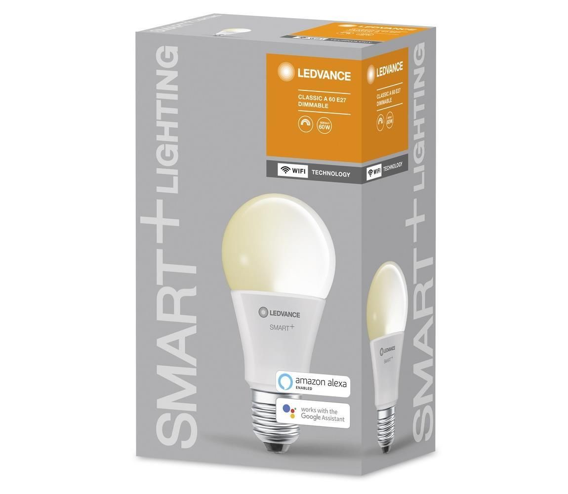 Ledvance LED Stmívatelná žárovka SMART+ E27/9W/230V 2700K - Ledvance  -  Svět-svítidel.cz