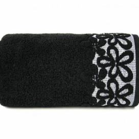 Greno ručník froté Bella 50x90 cm černý