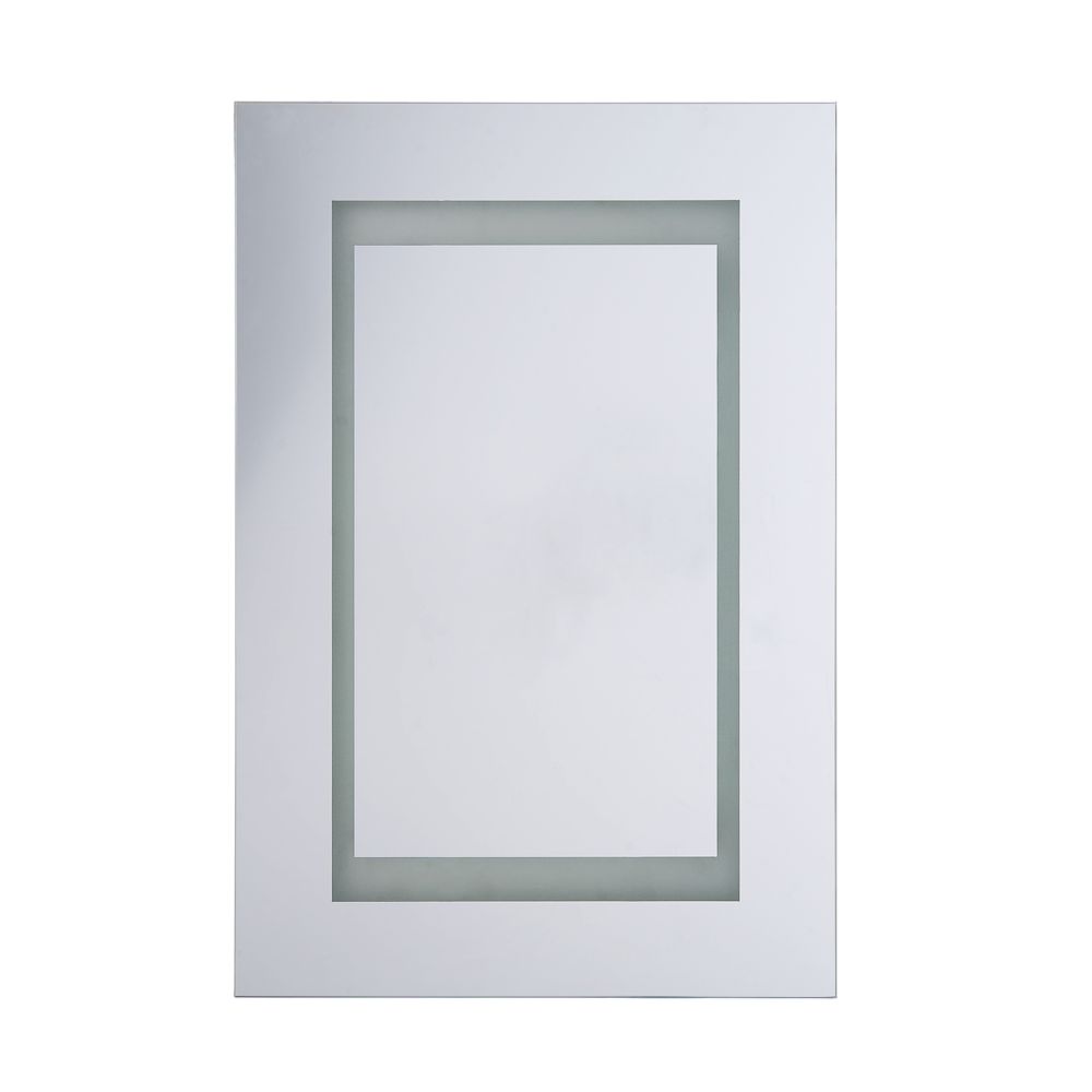 Koupelnová zrcadlová skříňka s LED osvětlením MALASPINA - Beliani.cz