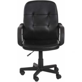   Jago Kancelářská židle s loketní opěrkou, černá, 57 x 57 cm\r\n
