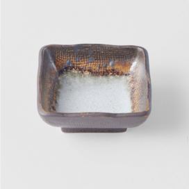 MADE IN JAPAN Čtvercová miska na omáčku Akane Grey 7 cm