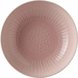 Bílo-růžová porcelánová servírovací miska Villeroy & Boch Blossom, ⌀ 26 cm