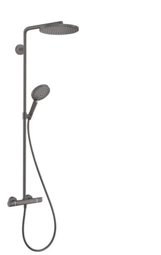 Sprchový systém Hansgrohe Raindance-Select s termostatickou baterií kartáčovaný černý chrom 27633340 - Siko - koupelny - kuchyně