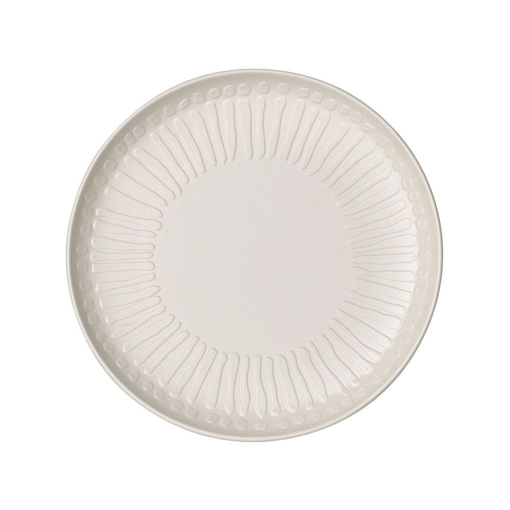 Bílý porcelánový talíř Villeroy & Boch Blossom, ⌀ 24 cm - Bonami.cz