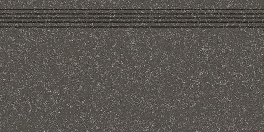 Schodovka Rako Linka černá 30x60 cm mat DCPSE822.1 - Siko - koupelny - kuchyně