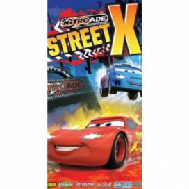 Dětská osuška Cars street X 70x140 cm