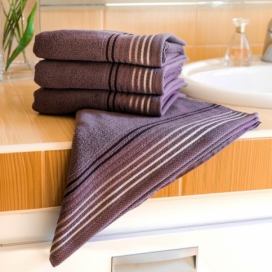 Polášek ručník froté Katka purple 50x100 cm 