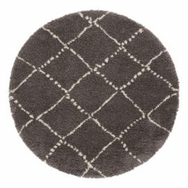 Šedý koberec Mint Rugs Hash, ⌀ 120 cm Bonami.cz