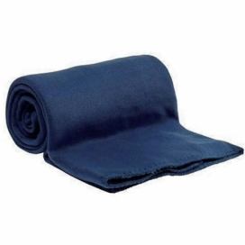 Jahu fleecová deka uni modrá 150x200 cm 