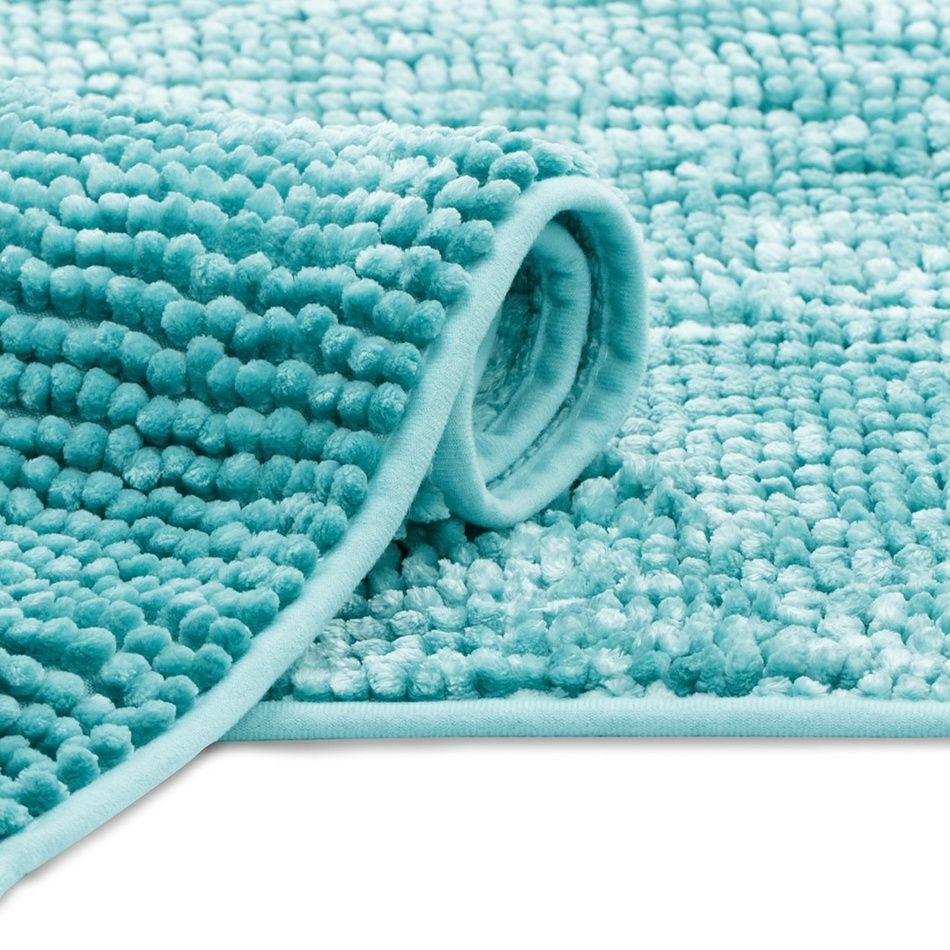 AmeliaHome Koupelnový koberec Bati světle modrý, velikost 50x70 - Výprodej Povlečení