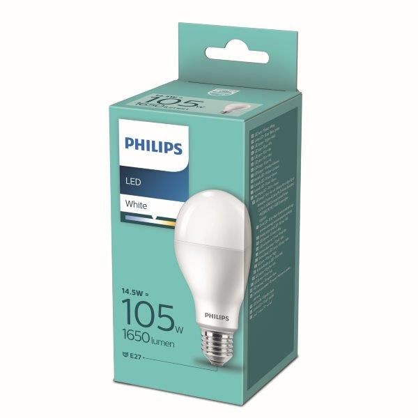 Philips 8719514263222 LED žárovka 1x14,5W-105W | E27 | 1650lm | 3000K - bílá - Dekolamp s.r.o.