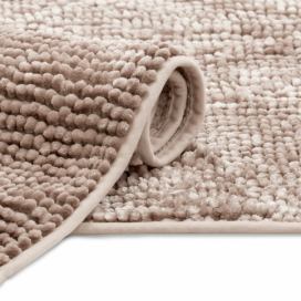 AmeliaHome Koupelnový koberec Bati pudrově růžový, velikost 50x70